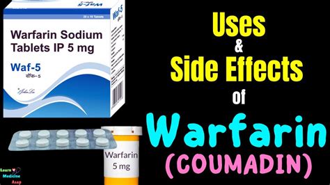 Warfarin Uses, Dosage, Side Effects